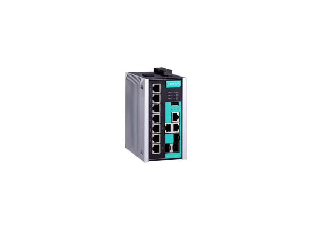 Moxa EDS-510E-3GTXSFP, 3x Gigabit 7+3G-port Gigabit Ethernet switch 